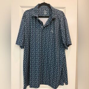 Rhoback men’s dinosaur polo